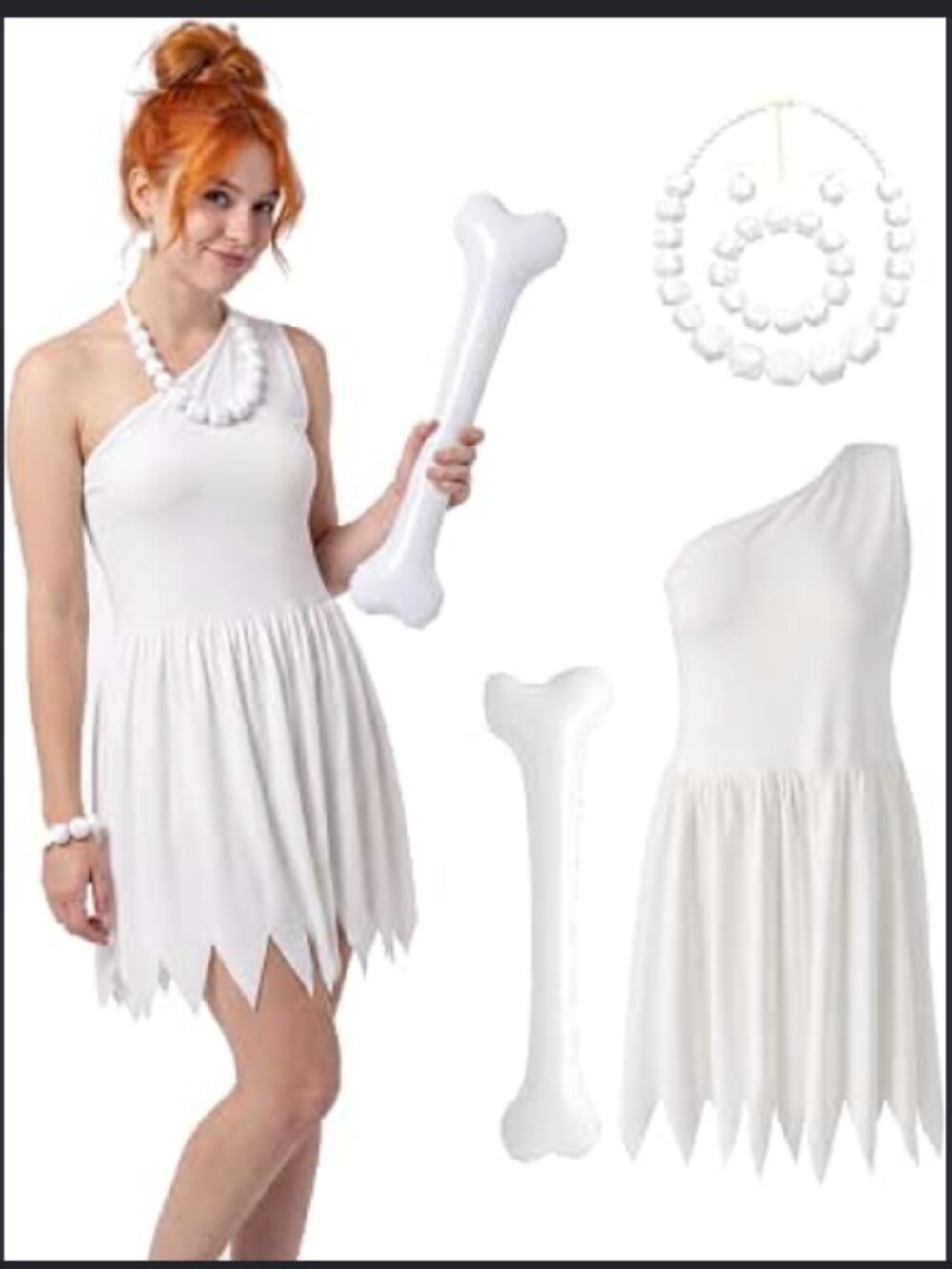 New Adult Wilma Flintstone Costume - Size Medium